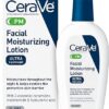 Cerave Pm Facial Moisturizing Lotion, 3 Oz., Multiplied With Derma Roller, 3 Fl Oz (Pack Of 1)