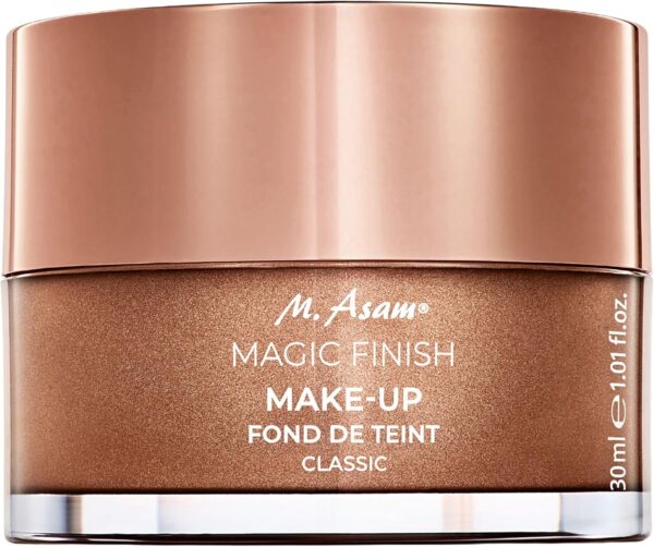 M. Asam, Magic Finish, Lightweight, Wrinkle-Filling Makeup Mousse, 4-In-1, Primer, Concealer, Foundation and Powder - 1.01 Ounce (30 ML)â€¦